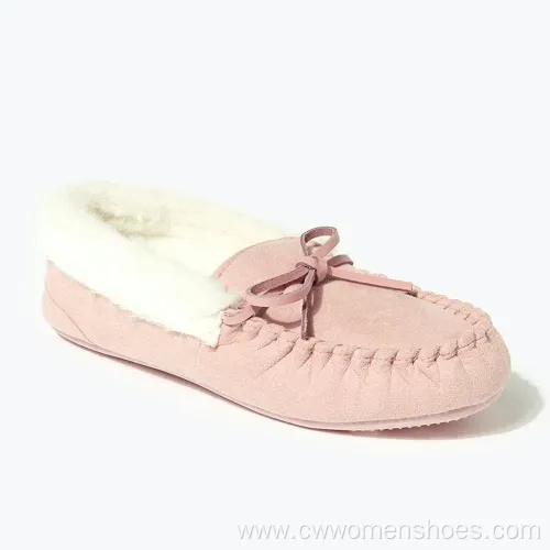 Classic Suede Slip-on Flats for Women